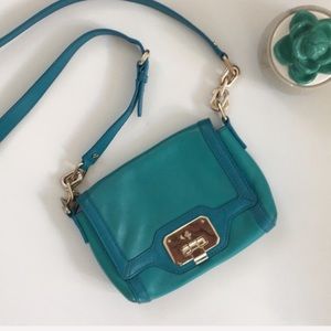 Cole Hann | Small lock and leather Crossbody bag